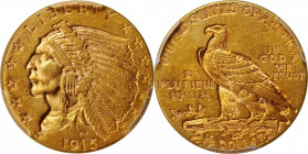 Indian Quarter Eagle

1915 Indian Quarter Eagle. AU-58 (PCGS).

PCGS# 7948. NGC ID: 289A.

Estimate: $350