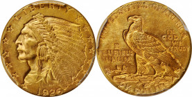Indian Quarter Eagle

1926 Indian Quarter Eagle. Unc Details--Altered Surfaces (PCGS).

PCGS# 7950. NGC ID: 289C.

Estimate: $280