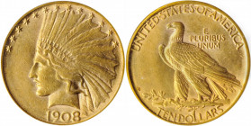Indian Eagle

1908-D Indian Eagle. No Motto. MS-63 (ICG).

PCGS# 8854. NGC ID: 28GH.

Estimate: $2000