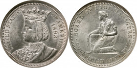 Isabella Quarter

1893 Isabella Quarter. MS-62 (NGC).

PCGS# 9220. NGC ID: BYJ9.

Estimate: $380