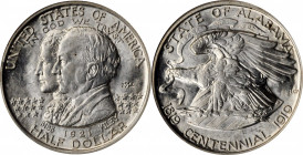 Alabama Centennial. 2x2

1921 Alabama Centennial. 2x2. MS-64 (NGC). CAC.

PCGS# 9225. NGC ID: BYEZ.

Estimate: $440