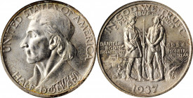 Boone Bicentennial

1937-D Boone Bicentennial. MS-65 (NGC).

PCGS# 9271. NGC ID: BYG4.

Estimate: $220