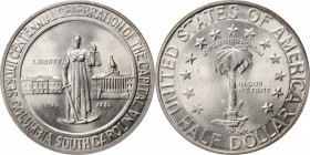 Columbia, South Carolina Sesquicentennial

1936 Columbia, South Carolina Sesquicentennial. MS-66+ (PCGS). CAC.

PCGS# 9291. NGC ID: BYGC.

Estim...