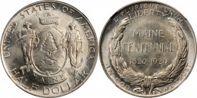 Maine Centennial

1920 Maine Centennial. MS-65 (NGC).

PCGS# 9326. NGC ID: BYGY.

Estimate: $220