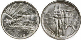 Oregon Trail Memorial

1936-S Oregon Trail Memorial. MS-67 (NGC).

PCGS# 9346. NGC ID: BYHC.

Estimate: $400