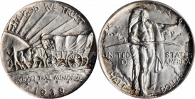 Oregon Trail Memorial

1939-S Oregon Trail Memorial. MS-63 (PCGS). CAC--Gold Label. OGH.

PCGS# 9354. NGC ID: BYHN.

Estimate: $400