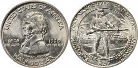 Fort Vancouver Centennial

1925 Fort Vancouver Centennial. MS-64 (PCGS).

PCGS# 9399. NGC ID: BYJP.

Estimate: $800