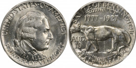 Vermont Sesquicentennial

1927 Vermont Sesquicentennial. MS-62 (NGC).

PCGS# 9401. NGC ID: BYJR.

Estimate: $200