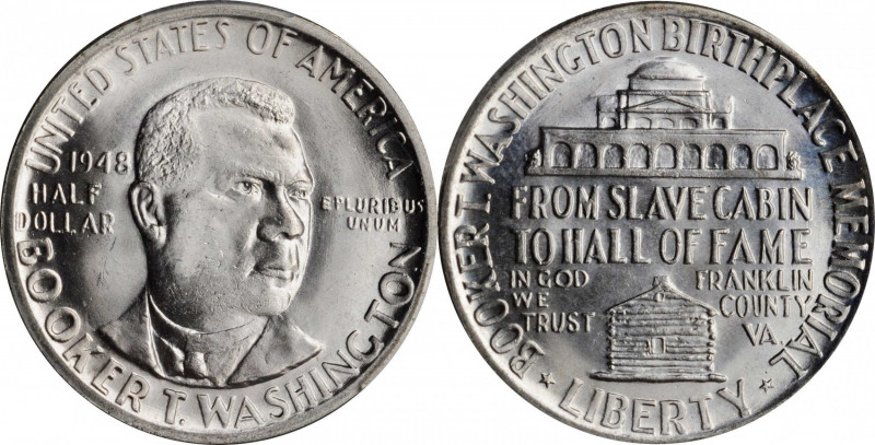 Booker T. Washington Memorial

1948 Booker T. Washington Memorial. MS-66 (PCGS...