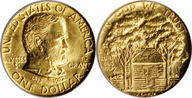 Grant Memorial Gold Dollar. Star

1922 Grant Memorial Gold Dollar. Star. MS-60 Details--Cleaned (ANACS).

PCGS# 7459. NGC ID: BYPS.

Estimate: $...