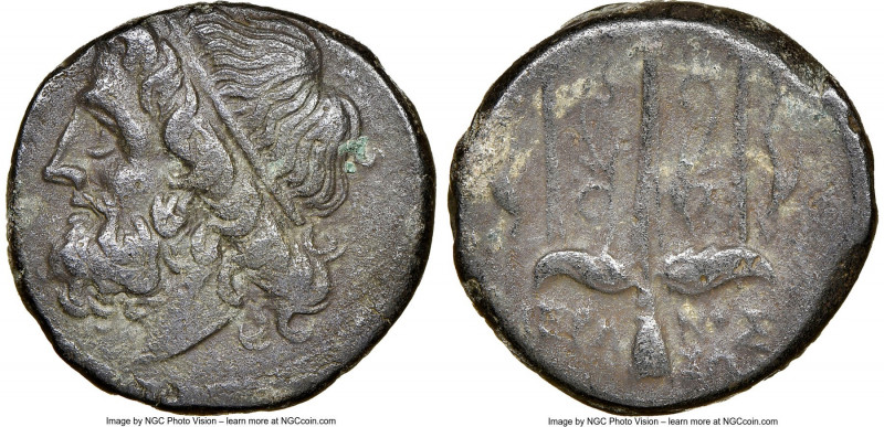 SICILY. Syracuse. Hieron II (ca. 275-215 BC). AE litra (20mm, 8h). NGC Choice VF...