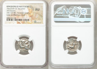 MACEDONIAN KINGDOM. Alexander III the Great (336-323 BC). AR drachm (18mm, 11h). NGC AU. Posthumous issue of Abydus, ca. 310-301 BC. Head of Heracles ...
