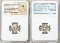 MACEDONIAN KINGDOM. Alexander III the Great (336-323 BC). AR drachm (18mm, 12h). NGC VF. Posthumous issue of Magnesia ad Maeandrum, ca. 319-305 BC. He...