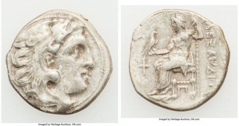 MACEDONIAN KINGDOM. Alexander III the Great (336-323 BC). AR drachm (19mm, 4.33 ...