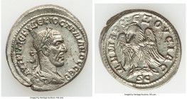 SYRIA. Antioch. Trajan Decius (AD 249-251). BI tetradrachm (28mm, 12.81 gm, 7h). Choice XF, graffiti, brushed. 2nd issue, 2nd officina, AD 250-251. AY...