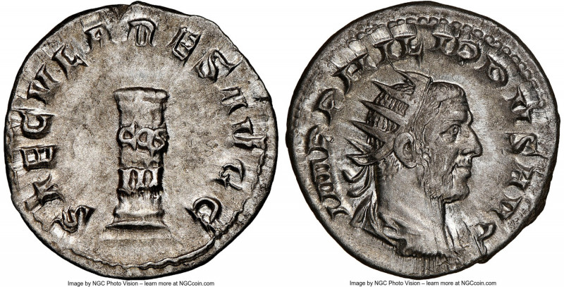 Philip I (AD 244-249). AR antoninianus (22mm, 4.12 gm, 5h). NGC MS 5/5 - 4/5. Ro...