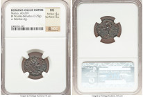 Marius, Romano-Gallic Empire (AD 269). BI antoninianus (20mm, 3.25 gm, 6h). NGC MS 4/5 - 5/5. Cologne. IMP C MARIVS P F AVG, radiate, draped and cuira...