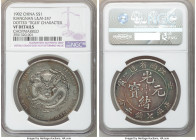 Kiangnan. Kuang-hsü Dollar CD 1902 VF Details (Chopmarked) NGC, KM-Y145a.8, L&M-247. Dotted "Tiger" Character. 

HID09801242017

© 2020 Heritage A...