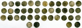 20-Piece Lot of Uncertified Assorted Deniers ND (12th-13th Century) VF, Includes (16) Le Marche, (1) Deols and (3) St. Martial. Average size 18.9mm. A...