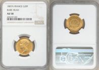 Napoleon gold 20 Francs 1807-A AU58 NGC, Paris mint, KM687.1. Bare head. 

HID09801242017

© 2020 Heritage Auctions | All Rights Reserved