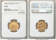 Victoria gold Sovereign 1888 XF45 NGC, KM767, S-3866B. AGW 0.2355 oz. 

HID09801242017

© 2020 Heritage Auctions | All Rights Reserved