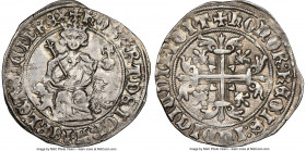 Naples & Sicily. Robert d'Anjou Gigliato ND (1309-1343) MS61 NGC, MIR-28. 29mm. 3.92gm. 

HID09801242017

© 2020 Heritage Auctions | All Rights Re...