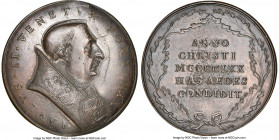 Papal States 3-Piece Lot of Certified bronze Medals NGC, 1) Paul II "Palazzo Venezia" Medal (1470-Dated) - MS62 Brown, Modesti-126 2) Julius III "Jubi...