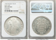 Republic Tallero 1756 UNC Details (Cleaned) NGC, KM18, Dav-1639. Reverse adjustment marks. 

HID09801242017

© 2020 Heritage Auctions | All Rights...