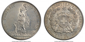 Confederation "Zurich Shooting Festival" 5 Francs 1872 MS60 PCGS, KM-XS11, Richter-1731. 

HID09801242017

© 2020 Heritage Auctions | All Rights R...