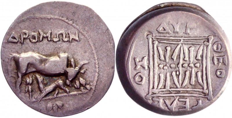 Ancient Greece Illyria Dyrrhachium AR Victoriate 229 - 100 BC
Silver 3,31g.; Ob...