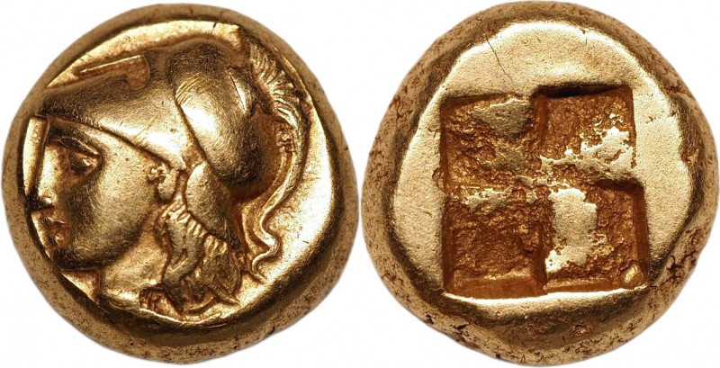 Ancient Greece Ionia Phokaia EL Hekte 387 - 326 BC (ND)
Gold 2,54g.; AUNC