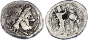 Roman Republic Denarius 200 - 100 BC
Silver 3,00 g.