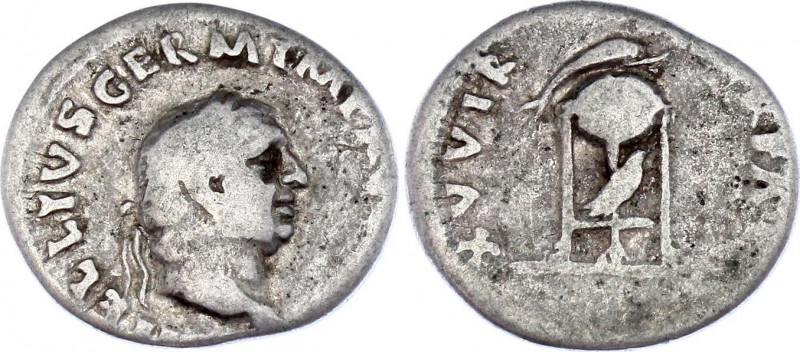 Roman Empire Denarius 69 AD Vitellius
RIC 70, BMC 3, C 115; Silver 2.95 g.; Obv...