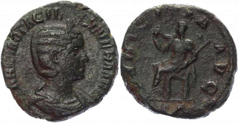 Roman Empire Sestertius 244 - 249 AD, Otacilia Severa
RIC 209a (Philip I), C 55...