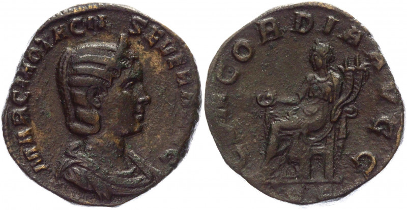 Roman Empire Sestertius 247 - 249 AD, Otacilia Severa
RIC 203a (Philip I), C 10...