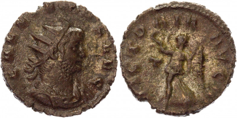 Roman Empire AE Antoninianus 253 - 268 AD Gallienus
MIR 358e (10 ex); Copper 2,...