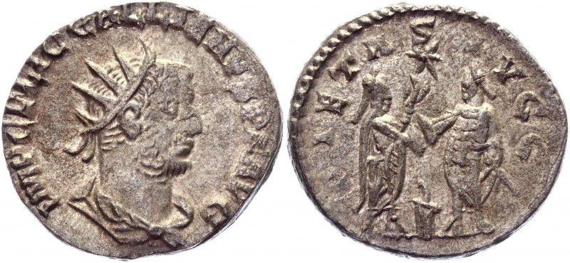Roman Empire Antoninianus 253 - 268 AD, Gallienus
Silver 3,03 g.; Obverse: IMP ...