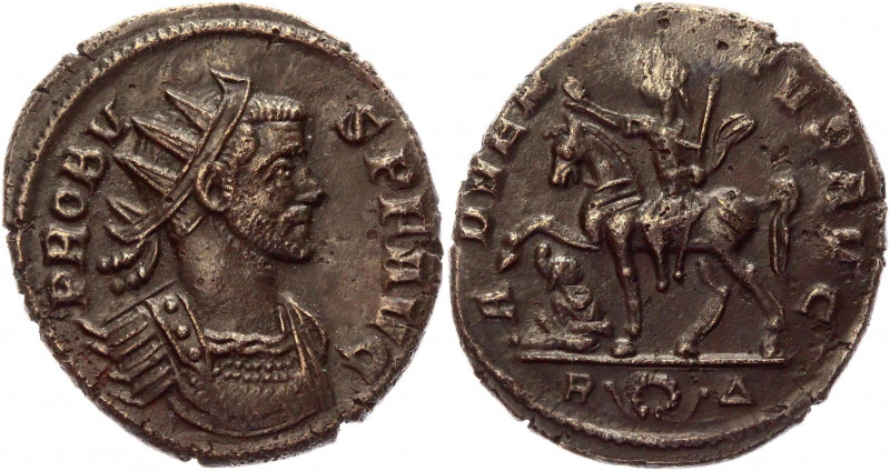Roman Empire Antonianus 280 AD, Probus
RIC 156f, C 41; Copper 3,71 g.; Obv: IMC...