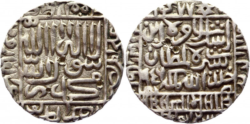 India Dehli Sultanate 1 Rupee 1545 - 1554
G&G# B980; Silver 11,38g.; Islam Shah...