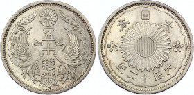 Japan 50 Sen 1923
Y# 46; Silver; UNC