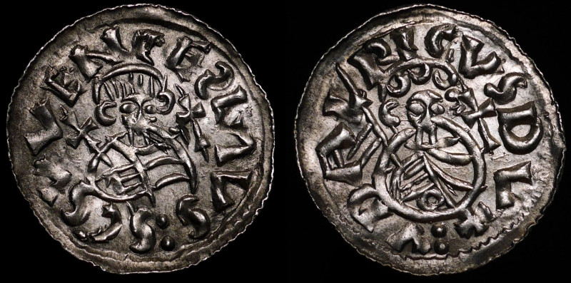 Bohemia Ulrich Denar 1012 -1034 (ND)
Cach# 293; Sm# 134a; Silver 1.02g 20mm; Ve...