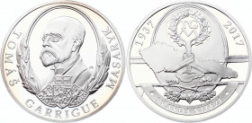Czech Republic Medal "80th Anniversary of the Death of Tomáš Garrigue" 2017
Silver (.999) 15.55 g., 33 mm., Proof; With Certificate