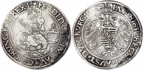 Bohemia 1 GuldenTaler / Joachimsthal 1564 Rare!
Halacka 143; Silver; Ferdinand I; Tooled