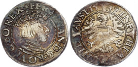 Austria 3 Kreuzer 1549
Schult# 4128; Silver; Ferdinand I; Vienna
