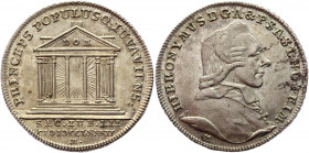 Austria Salzburg 10 Kreuzer 1782
HZ# 3191; Silver 3,73g.; Erzbistum Hieronymus Graf Colloredo; Jeton on the 1200 years anniversary; UNC