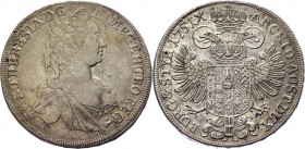 Austria 1/2 Taler 1751
KM# 1797; Silver 13,93g.; Maria Theresia (1740-1780); Mint: Graz; VF-XF