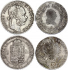 Austria - Hungary 1 Forint & 20 Kreuzer 1803 B - 1881 KB
Silver; Franz Joseph I