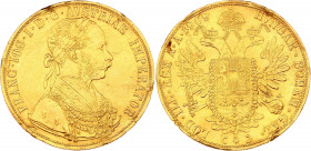 Austria 4 Ducat 1909
KM# 2276; Gold (.986) 13,96g.; Franz Joseph I; VF-XF