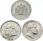 Austria 3 x 2 Schilling 1928 & 1935
Silver; Various Motives; AUNC/UNC