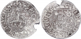 Hungary Transylvania 1-1/2 Grosh 1638
MBR Buzdugan page 192, Nr 1973; Billon; Georgy Racoczi I (1630-1648 AD)